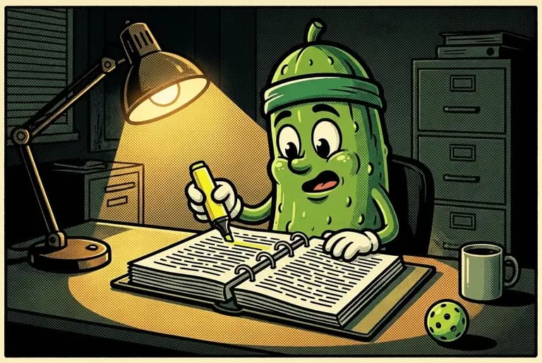 Late night at his desk, Dill finds it in the specs: a paragraph that means the product won't handle the client's peak season without a workaround; his highlighter hovers.